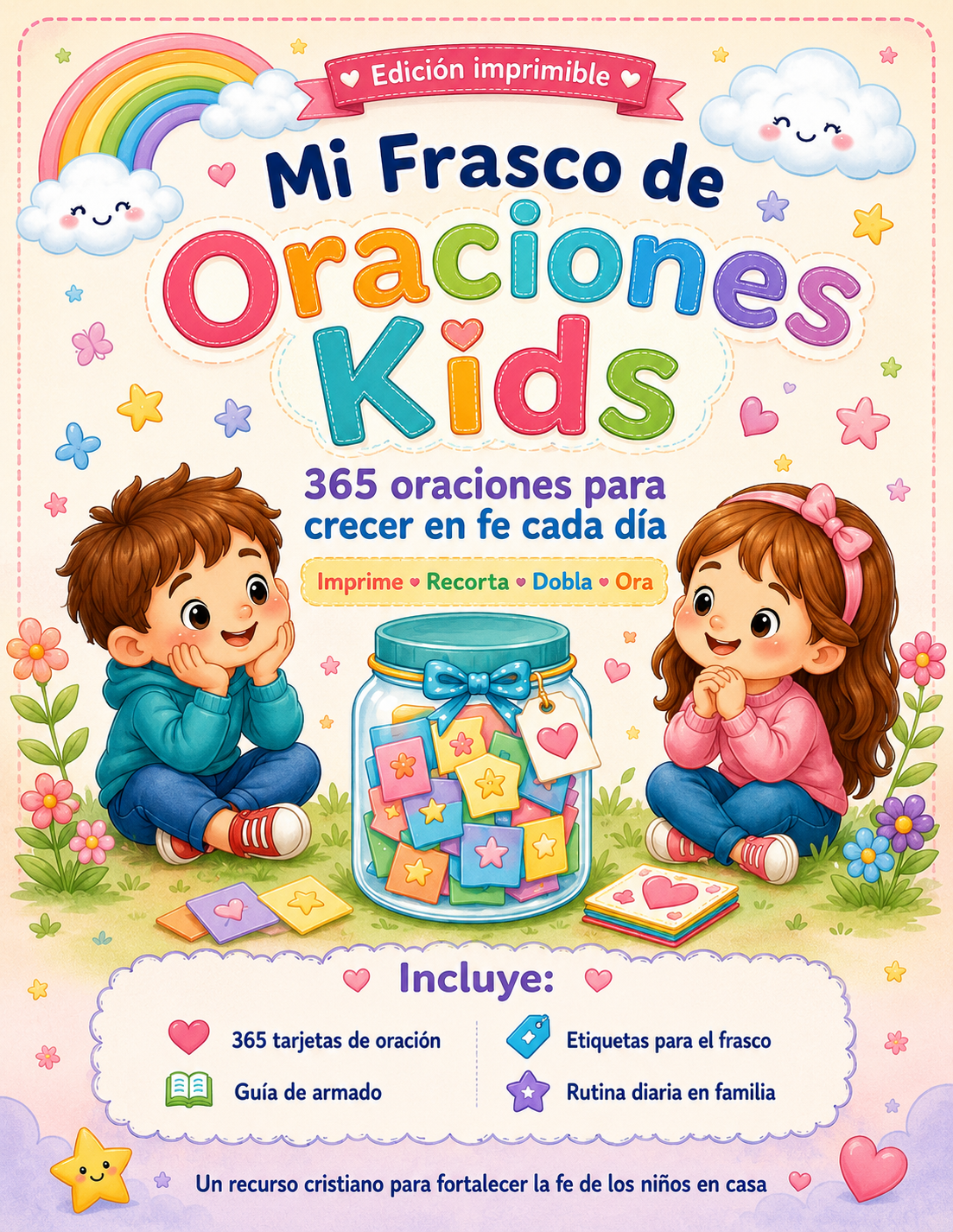 Portada de Mi Frasco de Oraciones Kids
