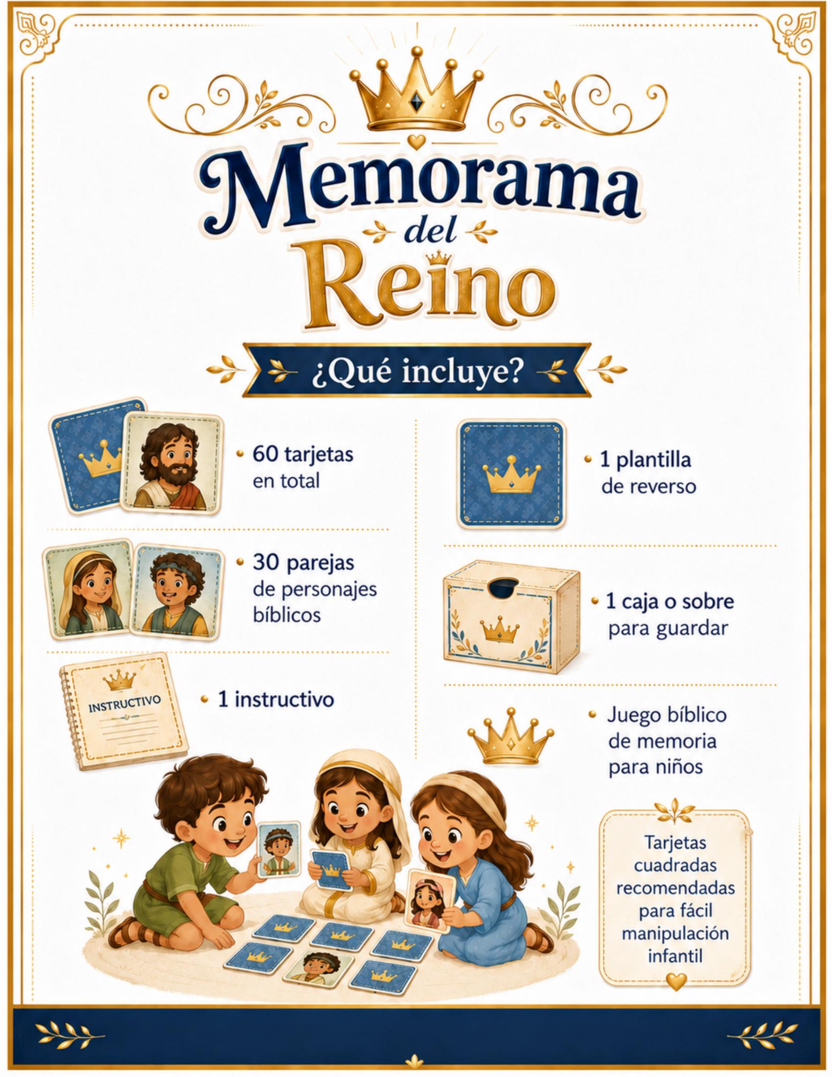 Portada de Memorama del Reino