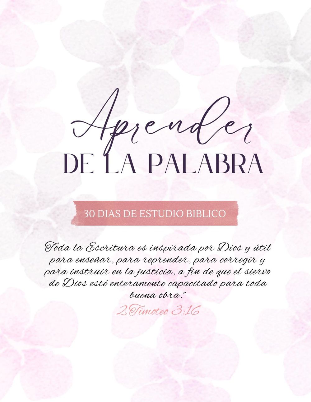 Portada de 30 Días de Estudio Bíblico